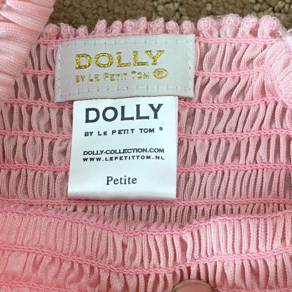 Pink Ruffled Kids Top - Picture 3 of 5